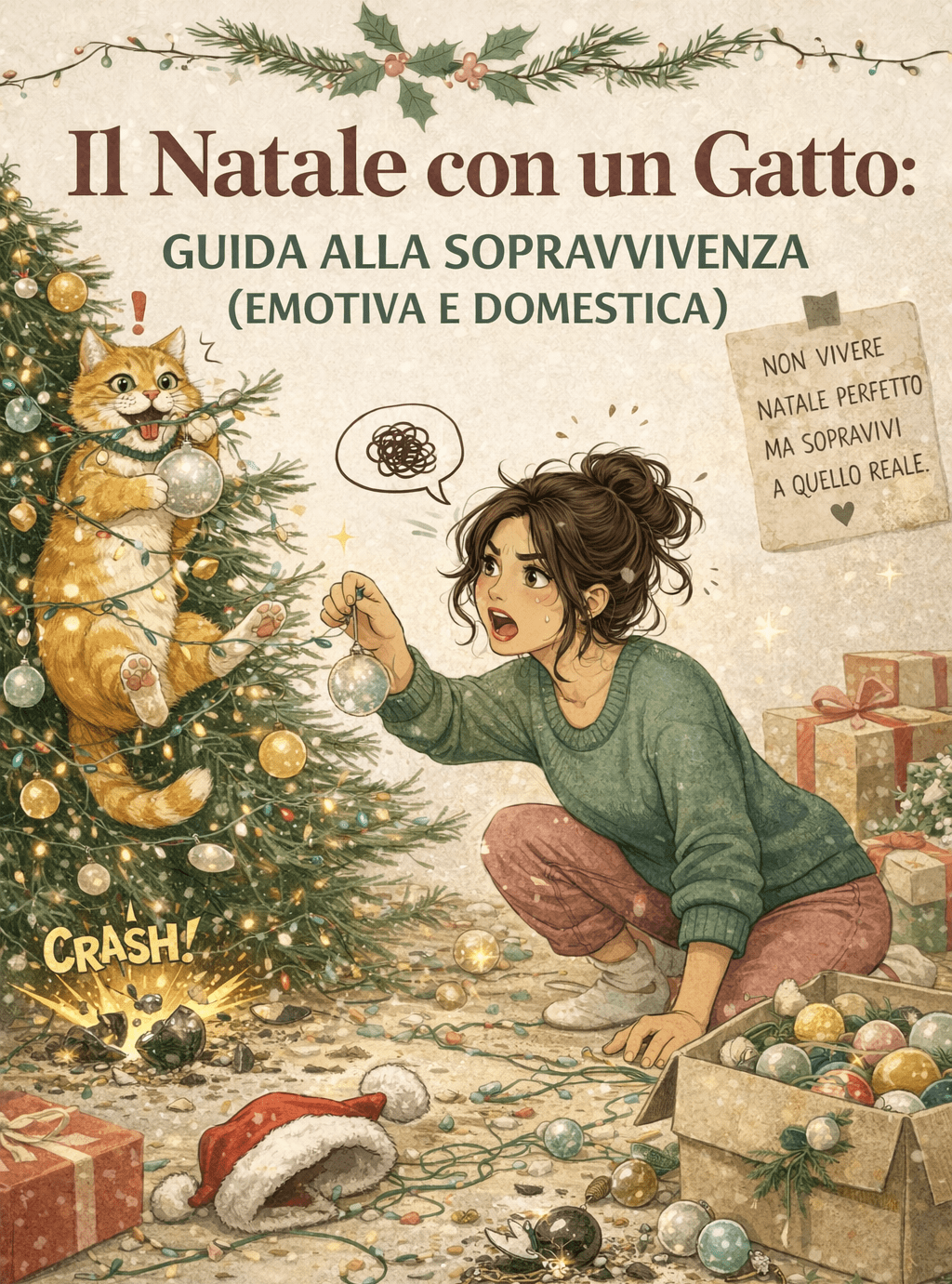 Il Natale con un Gatto: Guida alla Sopravvivenza (Emotiva e Domestica)
